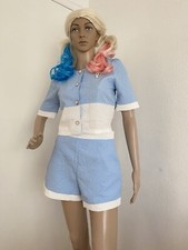 Womens Summer Outfits Tracksuit Short Sleeve Shirt set size small.