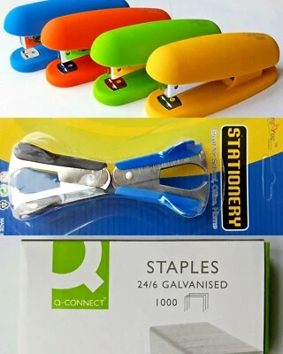 SISMAN Home Office School Stationery Set Stapler 1000 Staples and Staple Remover