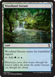 Woodland Stream x4 - Commander 2018 - NM-Mint, English - Commander 2018