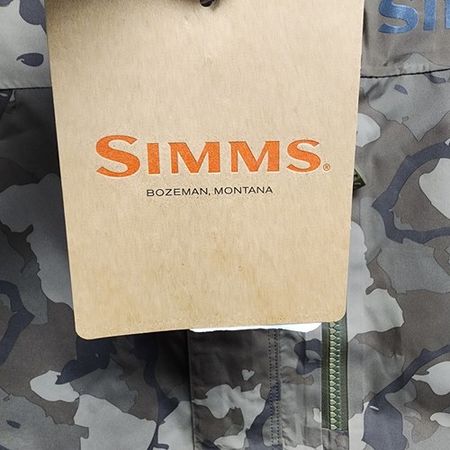 Simms Challenger Fishing Jacket Mens 3XL Regiment Camo Olive Drab NEW w/ Tag - Picture 6 of 17