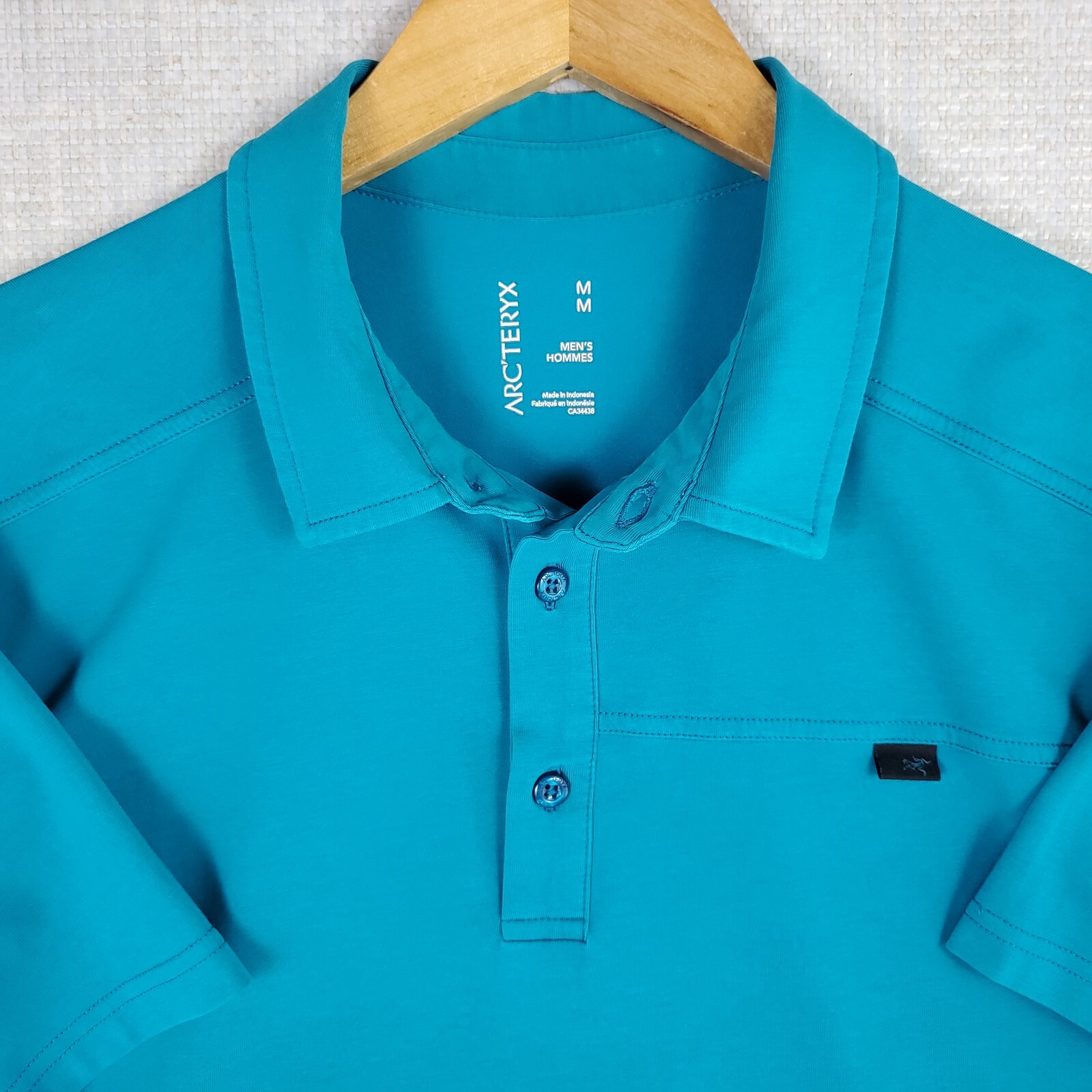 ARC'TERYX Polo uomo ARCTERYX taglia media misto cotone acqua manica corta golf casual