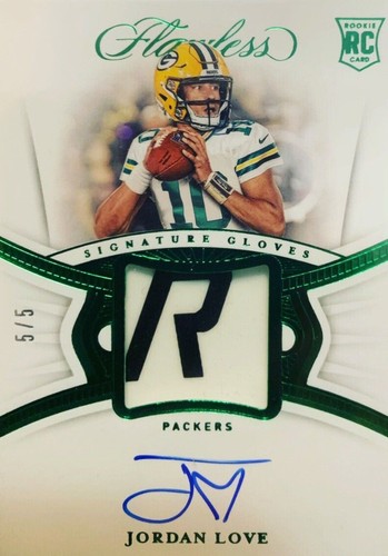 2020 Immaculate Jordan Love PSA 10 GOLD RPA Rookie Patch Auto RC 