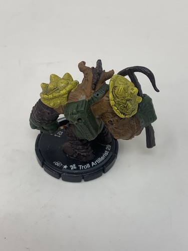 TROLL ARTILLERIST #67 2000 Wizkids D & D RPG Vintage - Picture 2 of 3