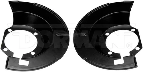 2 x Front Backing Plate Dust Shield for DODGE RAM 2500 3500 2003-2008 RA/0532F - Picture 2 of 6
