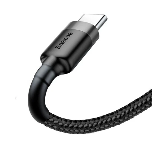 Baseus USB-A to USB-C Cafule Tough Cable 50cm - Gray - Image 4 of 4