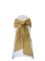 La Linen Natural Burlap Chair Bow Sashes, 7 By 108-inch, 10-pack, New, Free Ship La Linen Natural Burlap Chair Bow Sashes, 7 By 108-inch, 10-pack, New, Free Ship