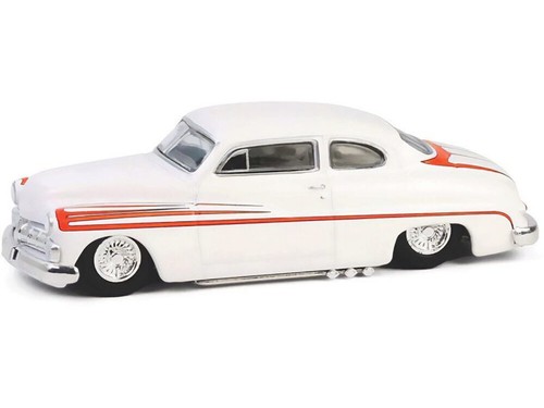 MERCURY Eight Coupe - 1950 - white / orange - Greenlight 1:64 - Foto 2 di 6