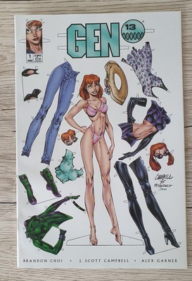 Gen 13 #1 (1995) Campbell Paperdoll Variant, Image, Gen Thirteen
