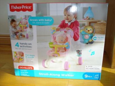 fisher price stroll along
