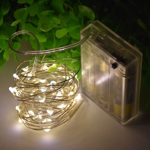 2-10M Battery Powered Copper Wire String Fairy Xmas Party Lights Warm White - Picture 11 of 15