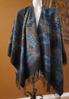 Mix It JCPenney Shawl Wrap One Size Reversible NWT $55 Retail — photo 1