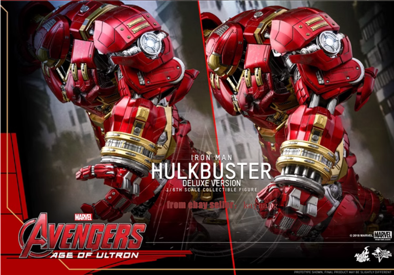 Hot Toys MMS510 Iron Man Hulkbuster Deluxe Version 1/6 Scale