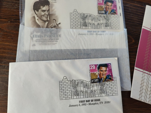 ELVIS PRESLEY Stamps .29, .32, $1 (w/certificate of authenticity!) - see pics - Picture 7 of 14