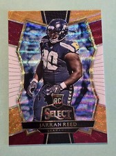 2016 Panini Select JARRAN REED #111  Rookie RC Tri-Color Prizm Seattle Seahawks 