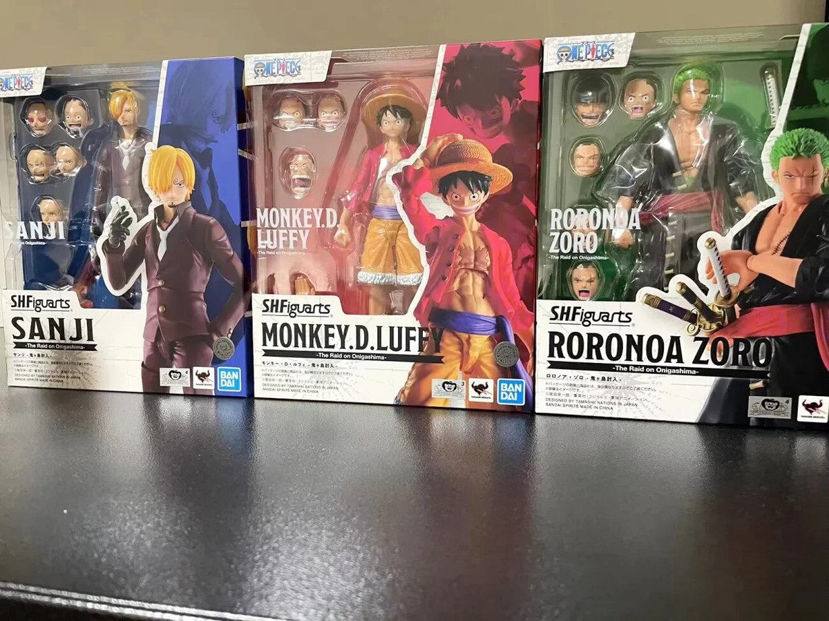 SHFiguarts MONKEY.D.LUFFY フィギュア 3点セット SHFiguarts ONE PIECE Monkey D. Luffy Dawn of Adventure S.H.