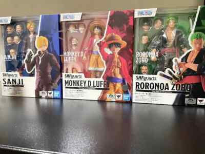 S.H.Figuarts ONE PIECE MONKEY・D・LUFFY RORONOA・ZORO SANJI