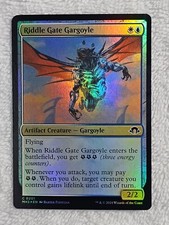 MTG Riddle Gate Gargoyle FOIL Modern Horizons 3 (MH3) #201 Magic Card NM