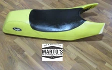 POLARIS 1997 SL 1050 PWC YELLOW/BLACK SEAT ASSEMBLY - BLACK TIP SEAT SKIN