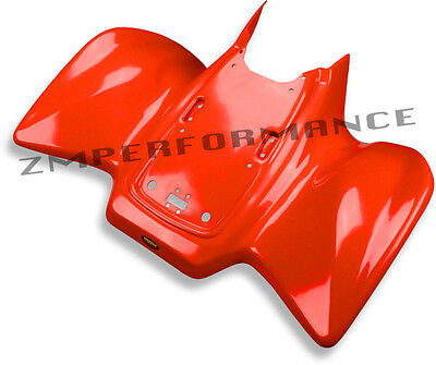 NEW HONDA TRX 300EX FIGHTING RED PLASTIC CUSTOM REAR FENDER PLASTICS