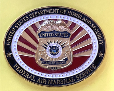    Federal Air Marshal Service -FAMS Trust Confidence Leadership Challenge Coin
