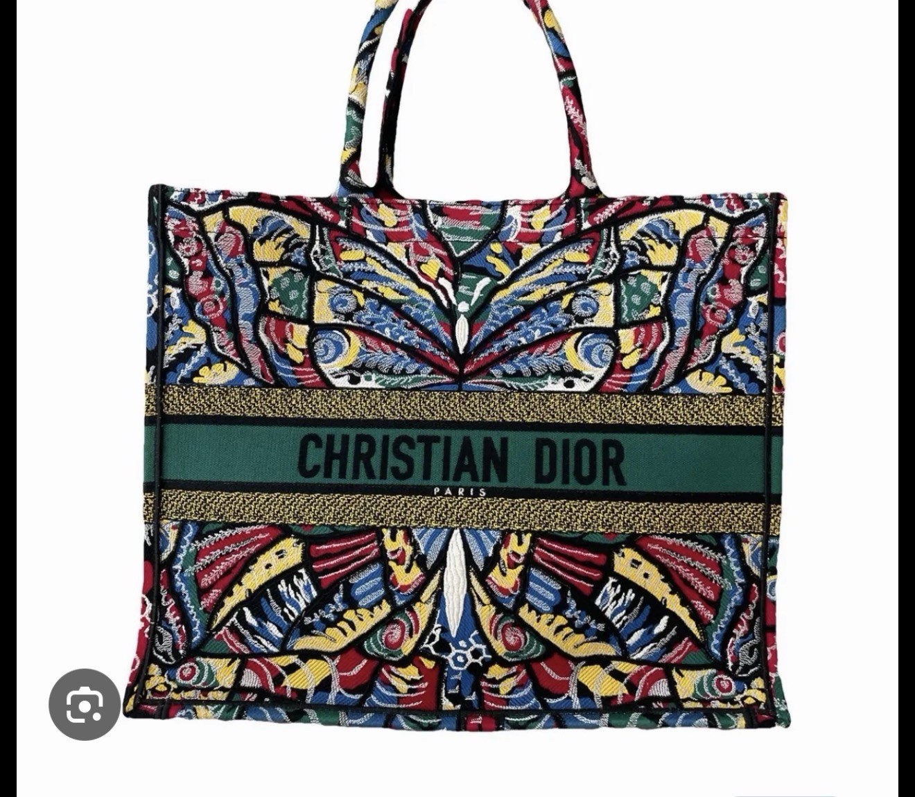 Dior Medium book tote Butterfly! Rare