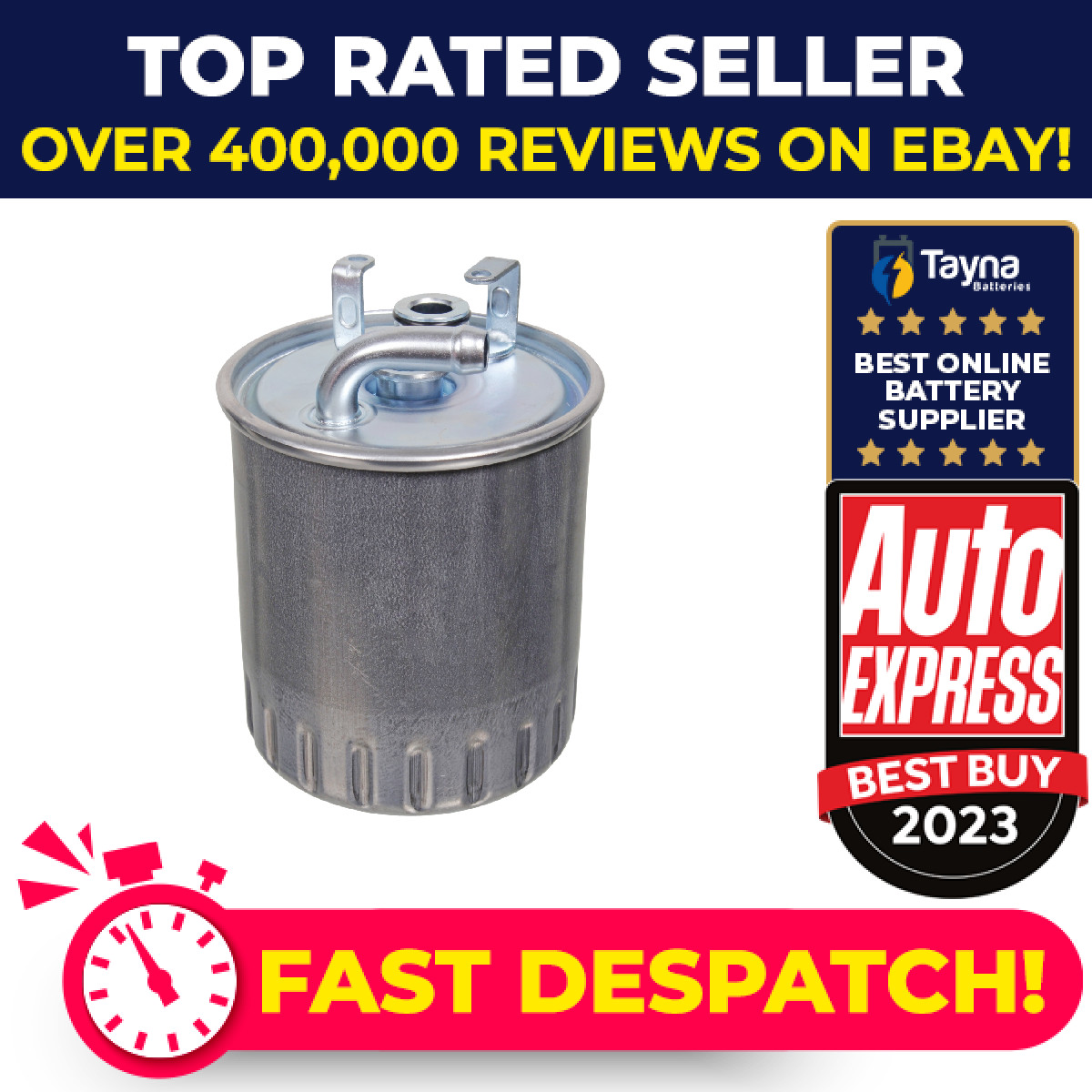 Fuel Filter fits MERCEDES V200 638 2.2D 99 to 03 OM611.980 A6110920201 Febi New