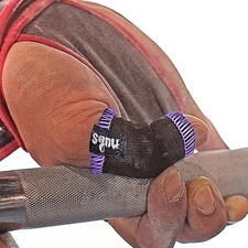 Nubs Thumb Sleeves Protector for Hook Grip (Purple, Small) - Reusable Thumb S...