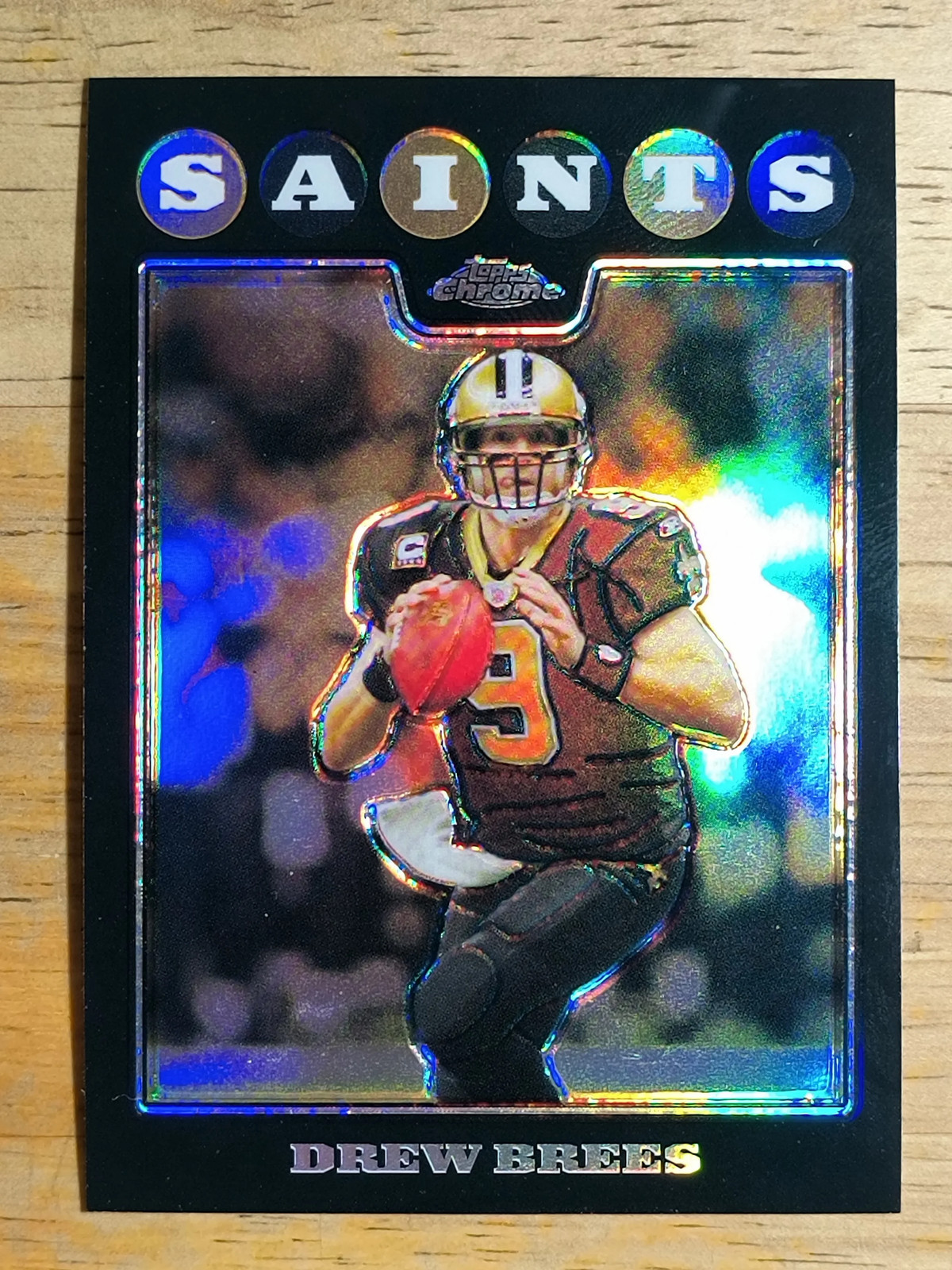 2008 Topps Chrome Refractors #TC1 Drew Brees