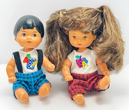 Vintage Mattel Teacher Barbie Students Dolls Lot 1976 1995 Classroom Playset