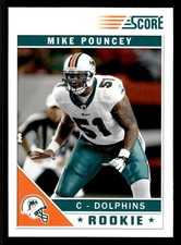 2011 Score Factory Set Updates - Mike Pouncey #363 Rookie Miami Dolphins