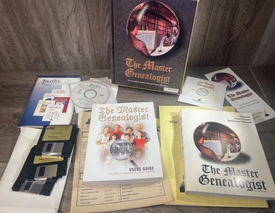 Family History The Master Genealogist Project Manager Kit - Software & Manuals