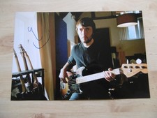 Colin Greenwood "Radiohead" signed 8x12 inch photo autograph