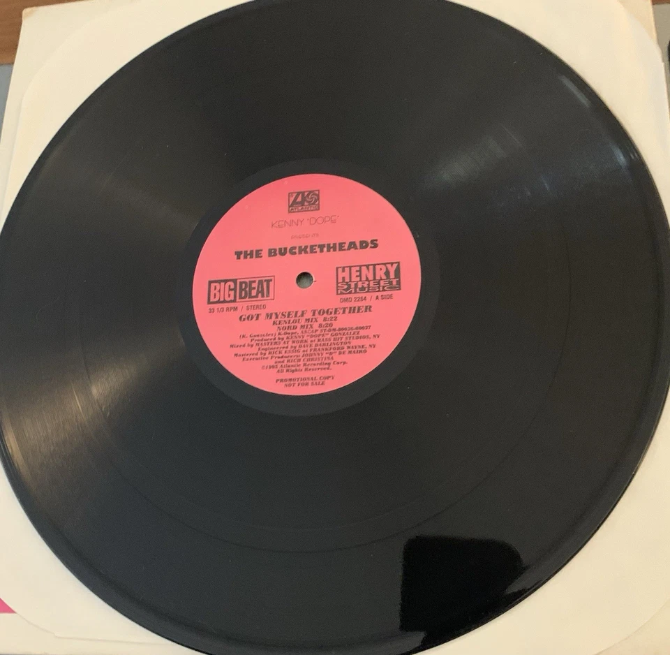 The Bucketheads Got Myself Together Vinyl 1990s House Music LP RARE* VG TESTED** Foto 4 de 4