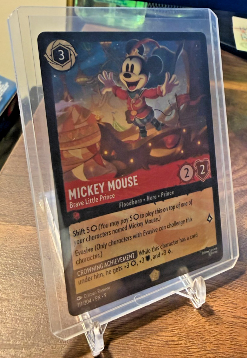 Mickey Mouse - Brave Little Prince 111/204 Fabled Regular