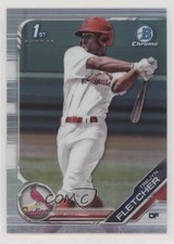 2019 Bowman Draft Chrome Refractor Trejyn Fletcher #BDC-174 ov4