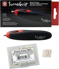 Sakura EE-3000 SumoGrip Electric Eraser, Black & 