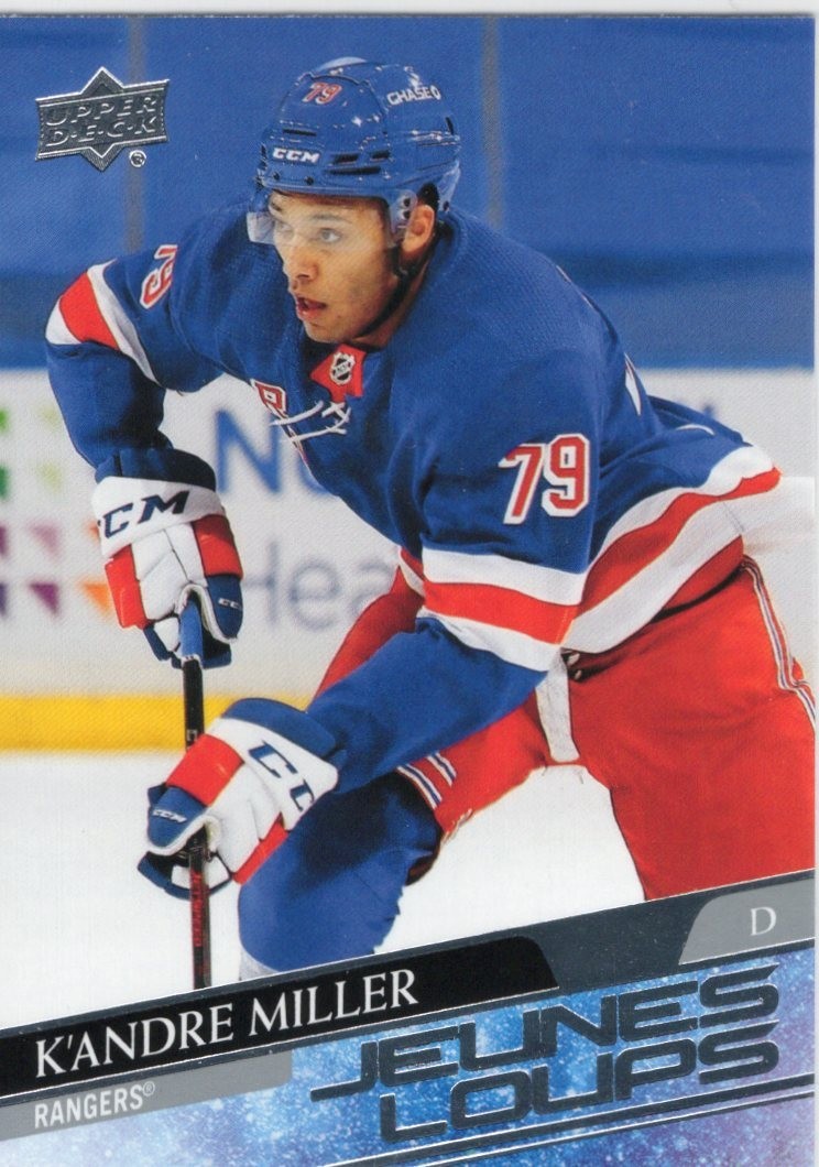 2020-21 Upper Deck Young Guns French K'Andre Miller #469