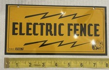 Vintage Fence Sign In Original Advertising Signs (1930-1969) for