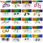 Lot poupée RAINBOW HIGH 💥 BOUCLES D'OREILLES paire bijoux combiné affranchissement LISTE DE CONTRÔLE