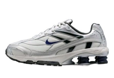 NEW Nike Men's 7.5 Shox Ride 2 Photon Dust Metallic Silver Black IO1449-025