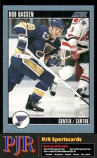 Bob Bassen 1992-93 Score Canadian #132 St. Louis Blues