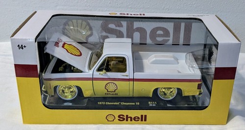 *CHASE* M2 Machines 1973 Chevrolet Cheyenne 10 Pickup Shell Oil 1.24