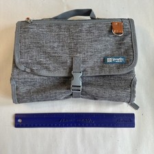 YazzyBao Portable Diaper Changing Pad Foldable Travel Mat YBZCP01 Gray