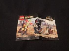 Vintage 1999 LEGO Star Wars Lightsaber Duel 7101 100% Complete w box & manual!