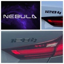 SCHWARZ GLANZ BMW 128ti 128 Ti EMBLEM HINTEN BADGE