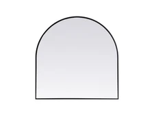 Elegant Lighting MR1A3636 Ayra 36" Diameter Modern Arched - Black