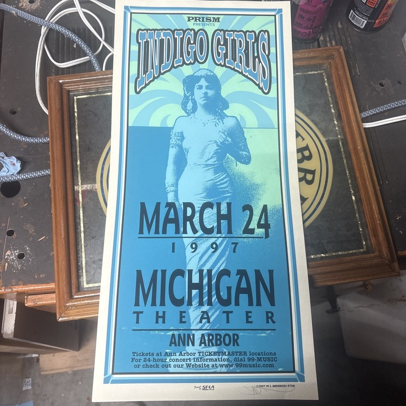 Concert   Artist Signed.