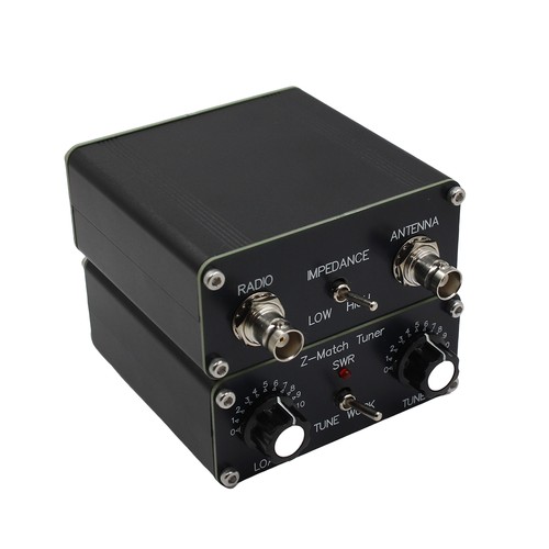 5W Z-Match QRP Manual Tuner Antenna Tuner HAM Adapter 3-28 MHz BNC Interface - Zdjęcie 9 z 12