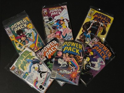 Power Pack #1-62 - Almost Complete full run - Missing issue 58 - Marvel