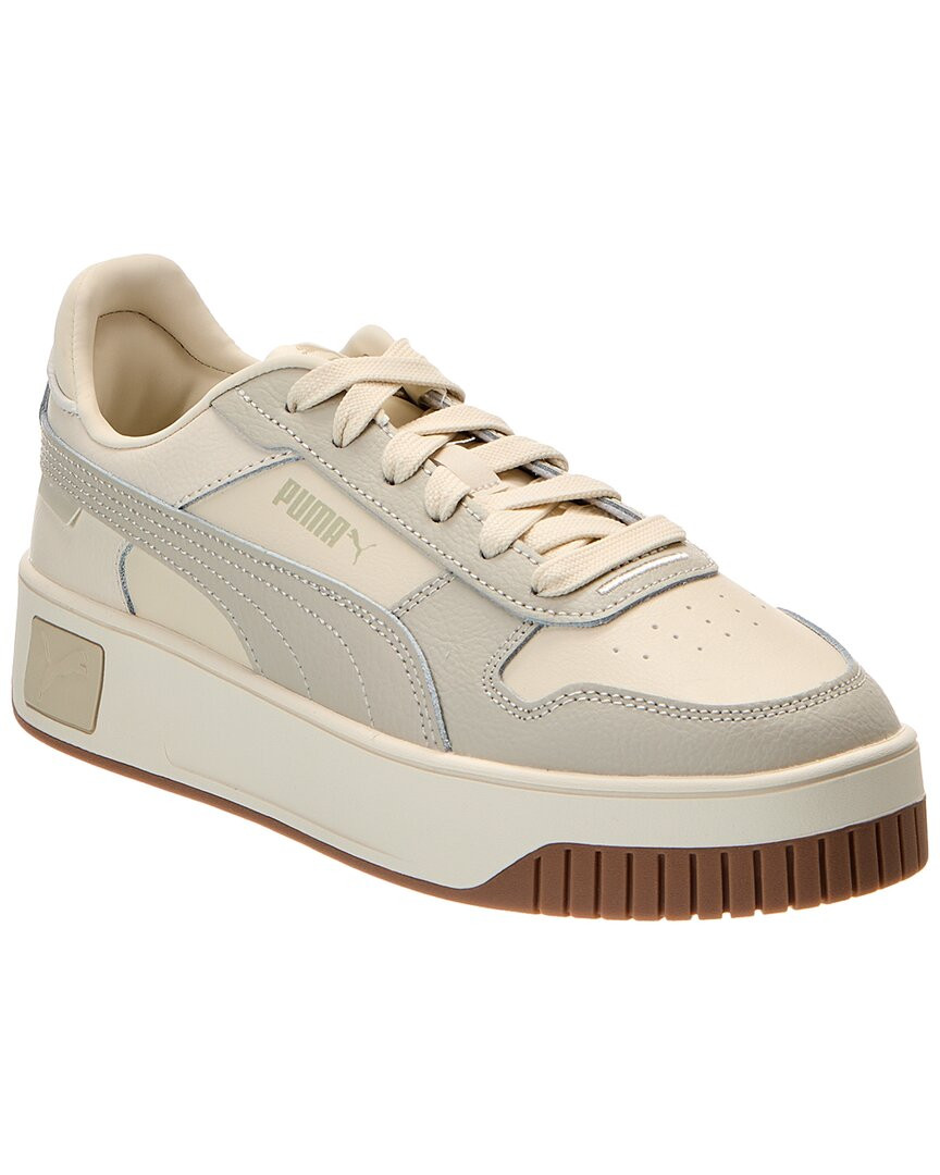 Женские уличные кожаные кроссовки Puma Carina